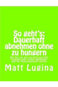So geht's