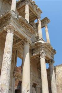 Ruins of Ephesus in Turkey Journal: 150 Page Lined Notebook/Diary