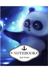 Panda Notebook / Journal: Pocket Notebook / Journal / Diary - Dot-grid, Graph, Lined, Blank No Lined: 1