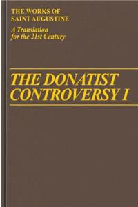 Donatist Controversy I