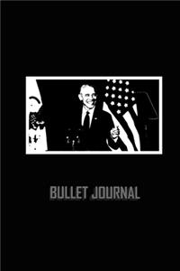 Bullet Journal Obama Illustration