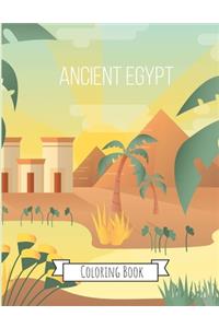 Ancient Egypt Coloring Book
