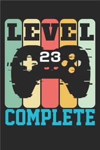 Level 23 complete