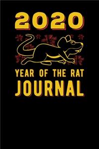 2020 Year Of The Rat Journal