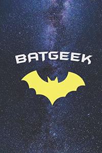 BATGEEK - Super Hero Nerd Geek Journal