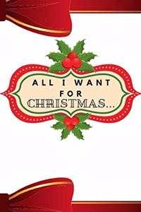 All I Want for Christmas