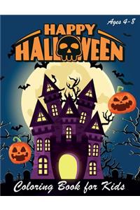 Happy Halloween Coloring Book