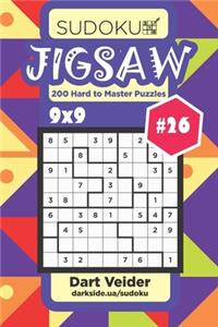 Sudoku Jigsaw - 200 Hard to Master Puzzles 9x9 (Volume 26)