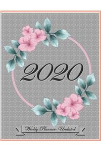 2020 Weekly Planner Undated