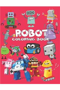 Robot Coloring Book