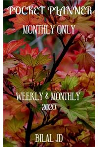Pocket Planner Monthly Only