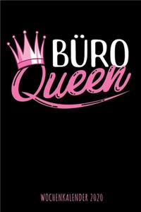 Büro Queen - Wochenkalender 2020