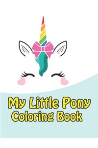 my little pony coloring book