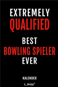 Kalender für Bowling Spieler
