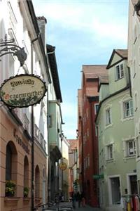 Pretty Narrow Alley in Regensburg, Germany Journal