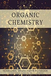 Organic Chemistry Hexagonal Graph Paper Notebook