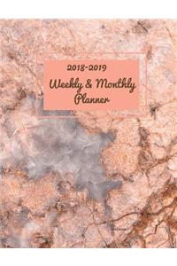 Wabbit 2018 - 2019 Weekly & Monthly Planner