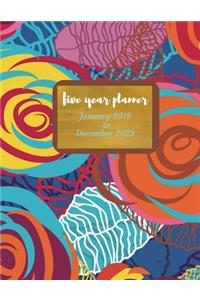 2019 - 2023 Zeva Five Year Planner