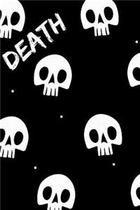Death Skull Pattern Journal