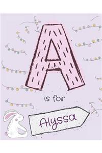 A is for Alyssa