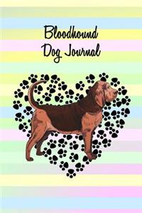 Bloodhound Dog Journal