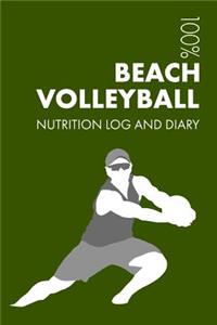 Mens Beach Volleyball Sports Nutrition Journal