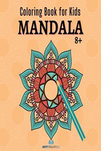 Mandala: A Coloring Book with Relaxing Mandalas for Boys, Girls and Beginners