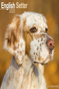 English Setter 2023 Wall Calendar