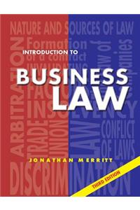 Introduction to Business Law 3rd Ed