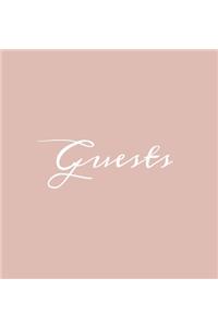 Guests Hardcover Guest Book