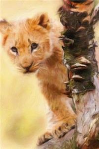 Lion Cub - Blank Notebook