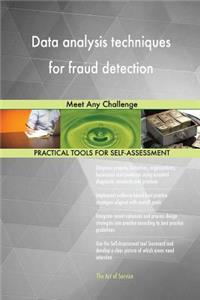 Data analysis techniques for fraud detection