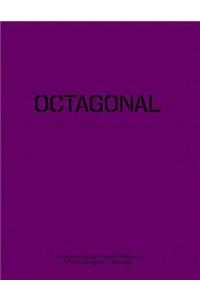 Octagonal Graph Paper Notebook 1/4 inch octagons 160 pages