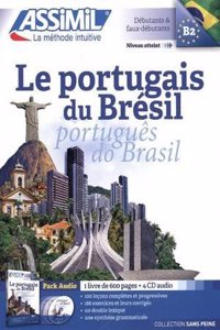 Le Portugais du Bresil Book + 4 Audio Cds