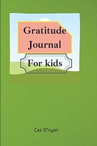 Gratitude Journal for Kids