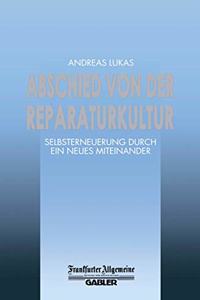 Abschied Von Der Reparaturkultur