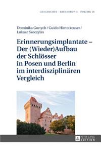 Erinnerungsimplantate - Der (Wieder-)Aufbau der Schloesser in Posen und Berlin im interdisziplinaeren Vergleich