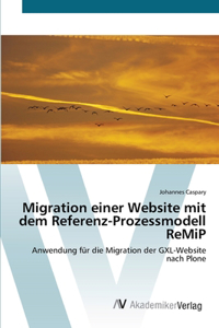 Migration einer Website mit dem Referenz-Prozessmodell ReMiP
