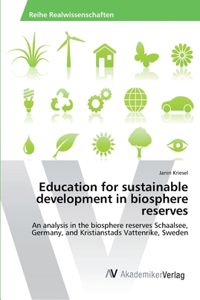 Education for sustainable development in biosphere reserves