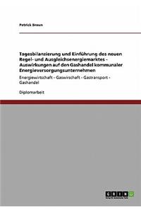 Tagesbilanzierung und Einführung des neuen Regel- und Ausgleichsenergiemarktes. Auswirkungen auf den Gashandel kommunaler Energieversorgungsunternehmen
