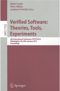 Verified Software: Theories, Tools, Experiments