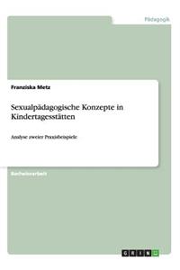 Sexualpädagogische Konzepte in Kindertagesstätten