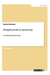 Erfolgskontrolle im Sponsoring