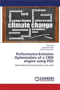 Performance-Emission Optimization of a CRDI engine using PSO