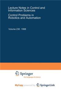 Control Problems in Robotics and Automation