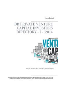 DB Private Venture Capital Investors Directory I - 2014