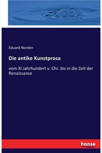 Die antike Kunstprosa