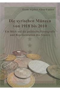 syrischen Münzen von 1918 bis 2010
