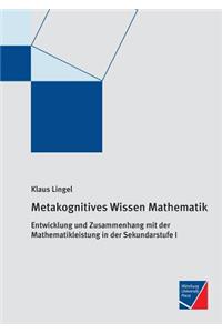 Metakognitives Wissen Mathematik