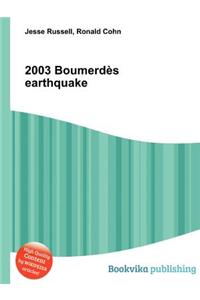 2003 Boumerdes Earthquake